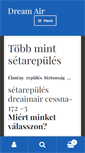 Mobile Screenshot of dreamair.hu