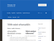 Tablet Screenshot of dreamair.hu